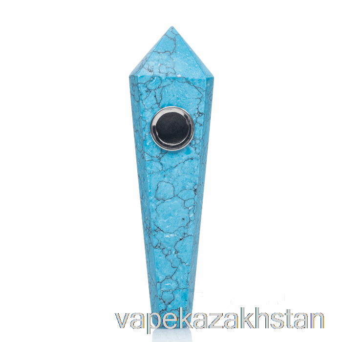 Vape Disposable Astral Project Gemstone Pipes Blue Turquoise